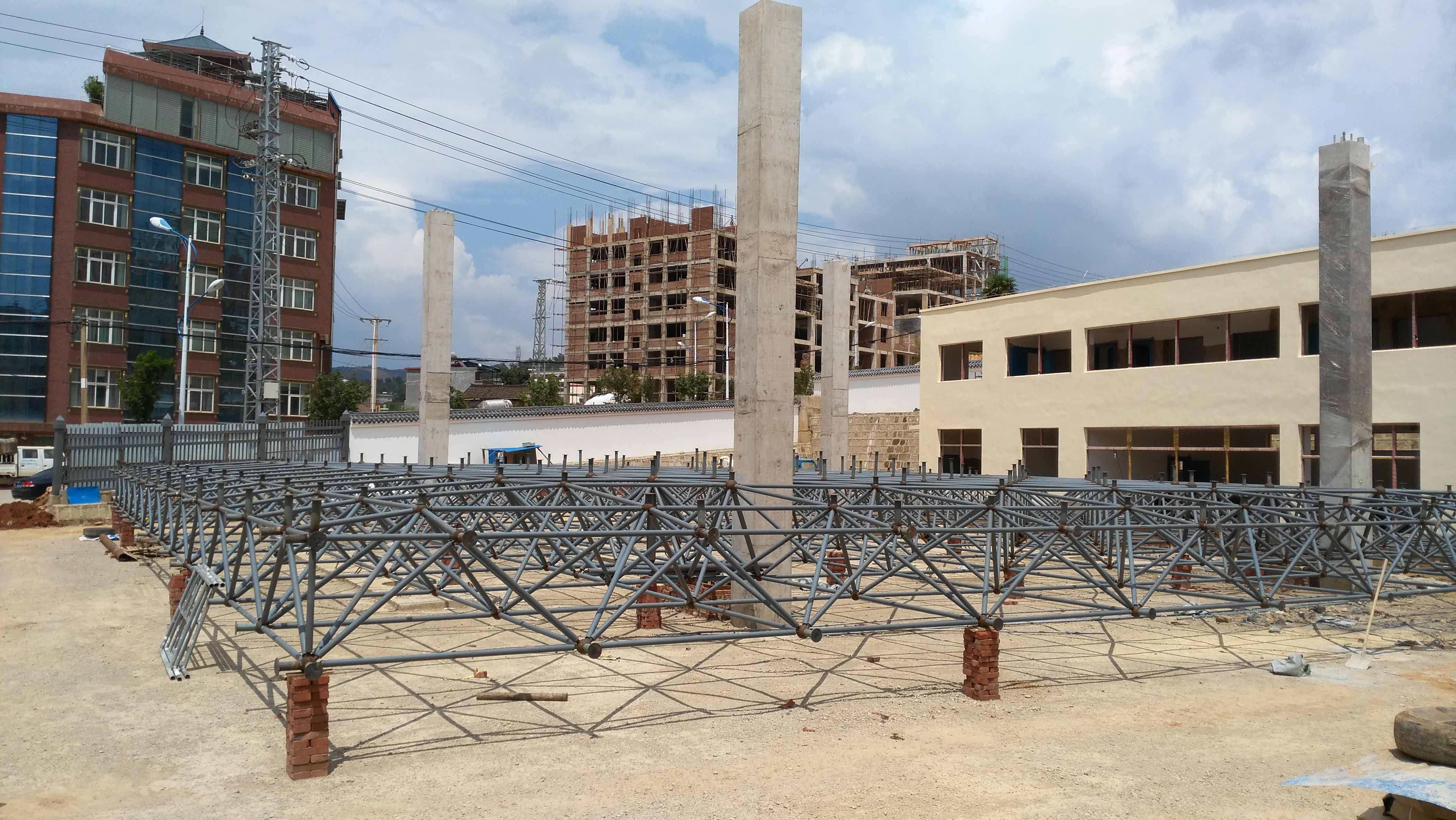 萧县小型加油站网架