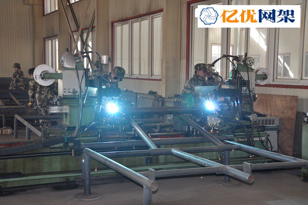 萧县螺栓球网架加工车间